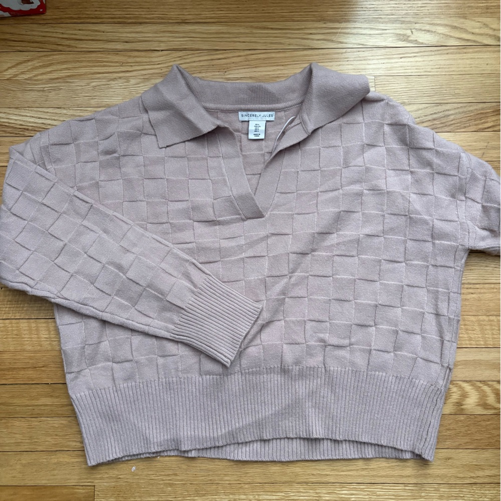 Collared sweater